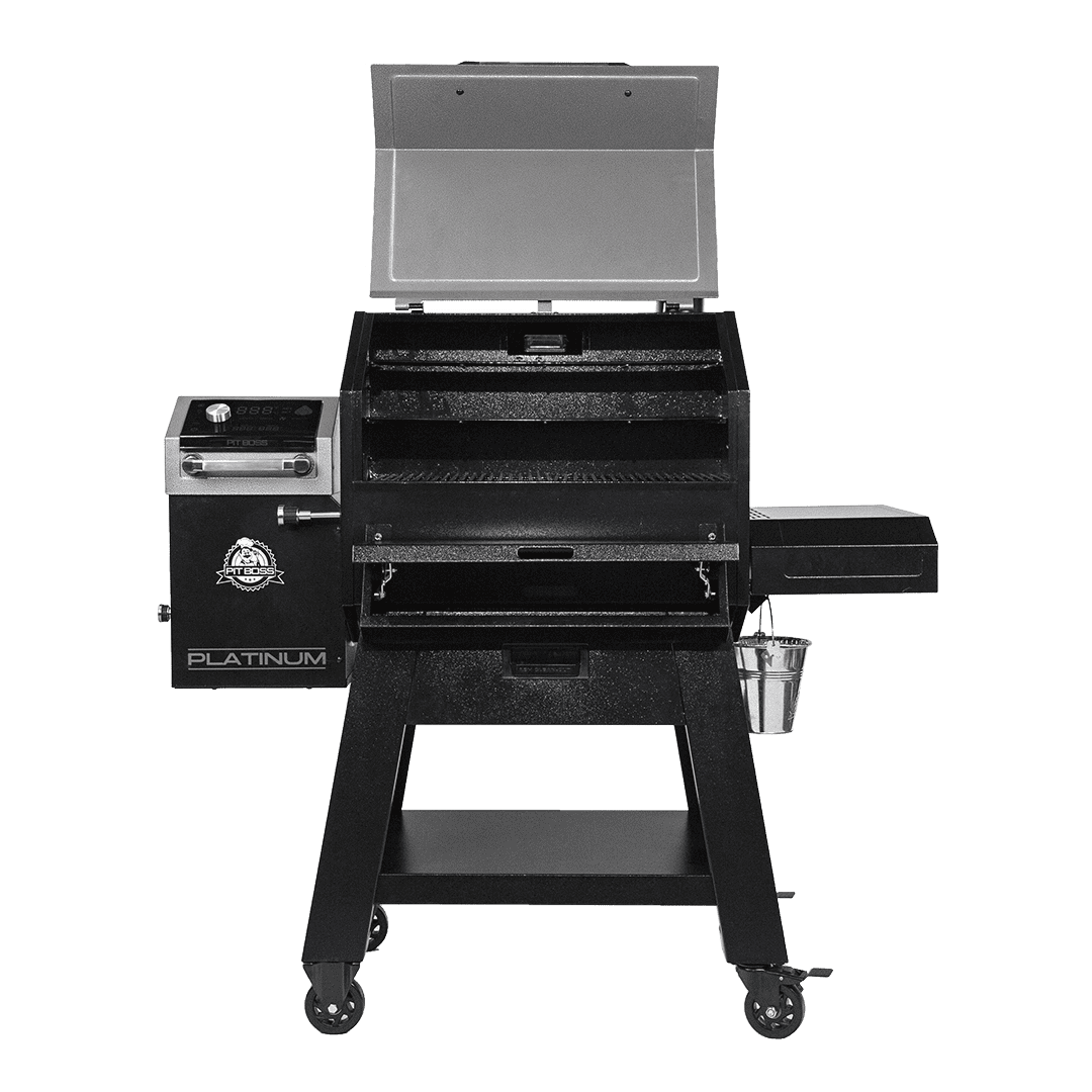 Boss Platinum Laredo 1000 Sq. in. Wi-Fi? and Bluetooth? Enabled Wood Pellet Grill and Smoker
