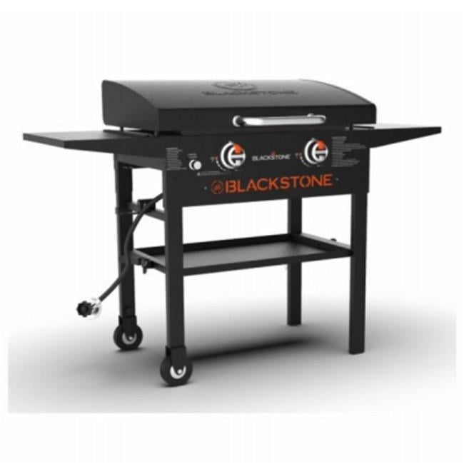 in. Gas Griddle Station with Hood
