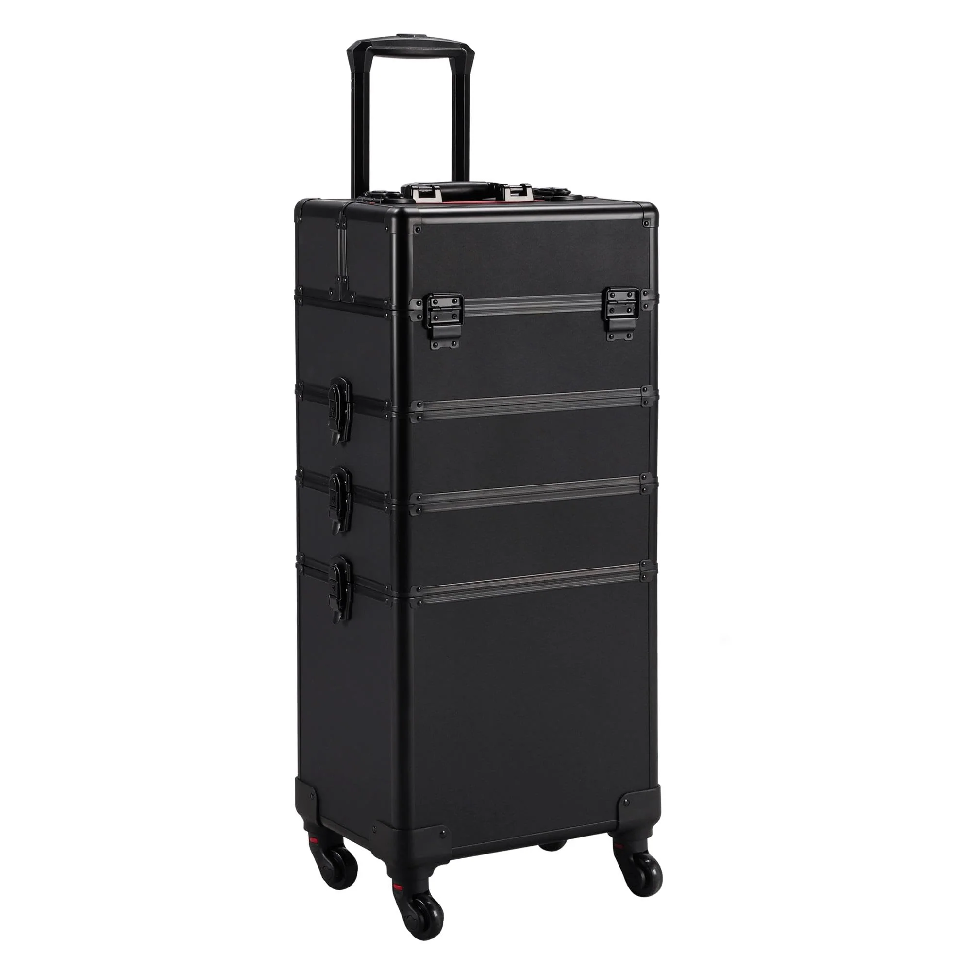 Yaheetech 4 in 1 Professional Makeup Train Case