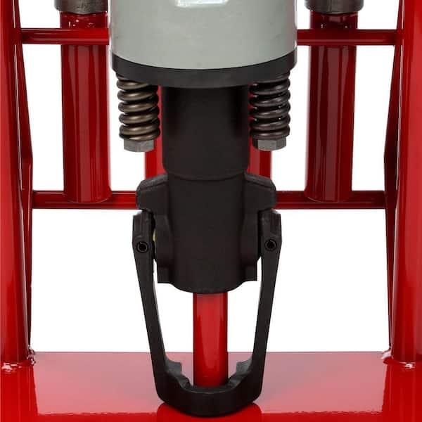 Brute 15 Amp 1-1/8 in. Corded Concrete Portable Electric Hex Breaker Hammer Kit with Cart and 2 Chisels