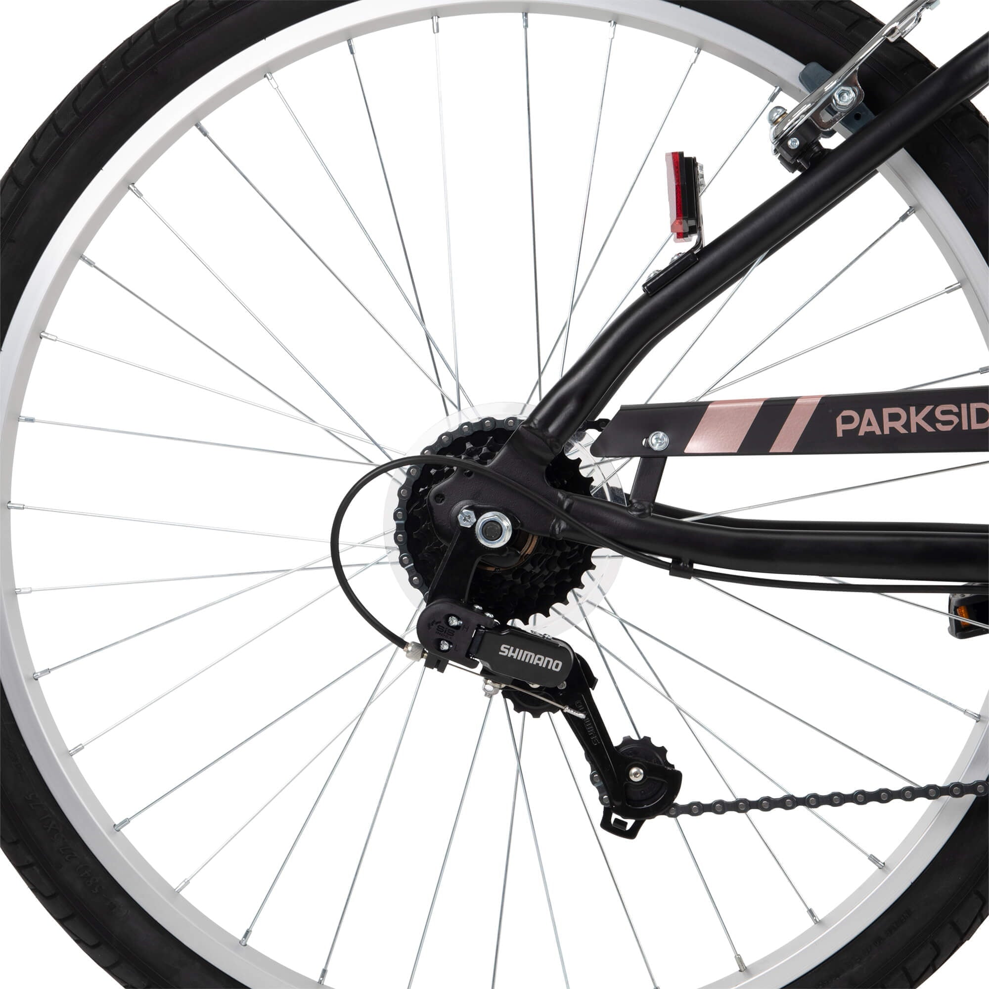 27.5 Inch Ladies' Parkside Bike. Black Matte