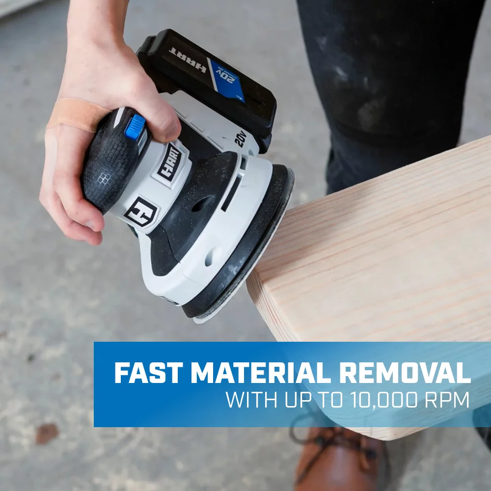 HART 20-Volt Cordless 6-Tool Combo Kit (1) 4.0Ah (1) 1.5Ah Lithium-Ion Batteries - MadeInUSA