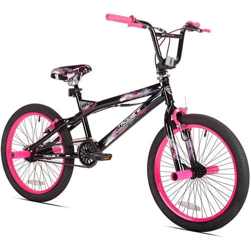 20 Girls'. Trouble BMX Bike. Black/Pink