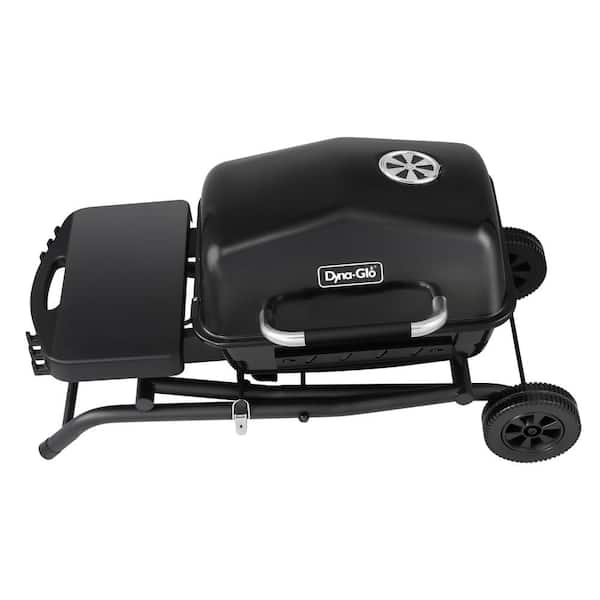 Portable Charcoal Grill in Black