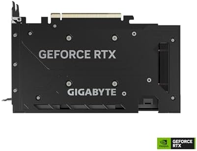 2025 GIGABYTE GeForce RTX 4060 Ti WINDFORCE OC 16G Graphics Card  2X WINDFORCE Fans  16GB 128-bit GDDR6  GV-N406TWF2OC-16GD Video Card