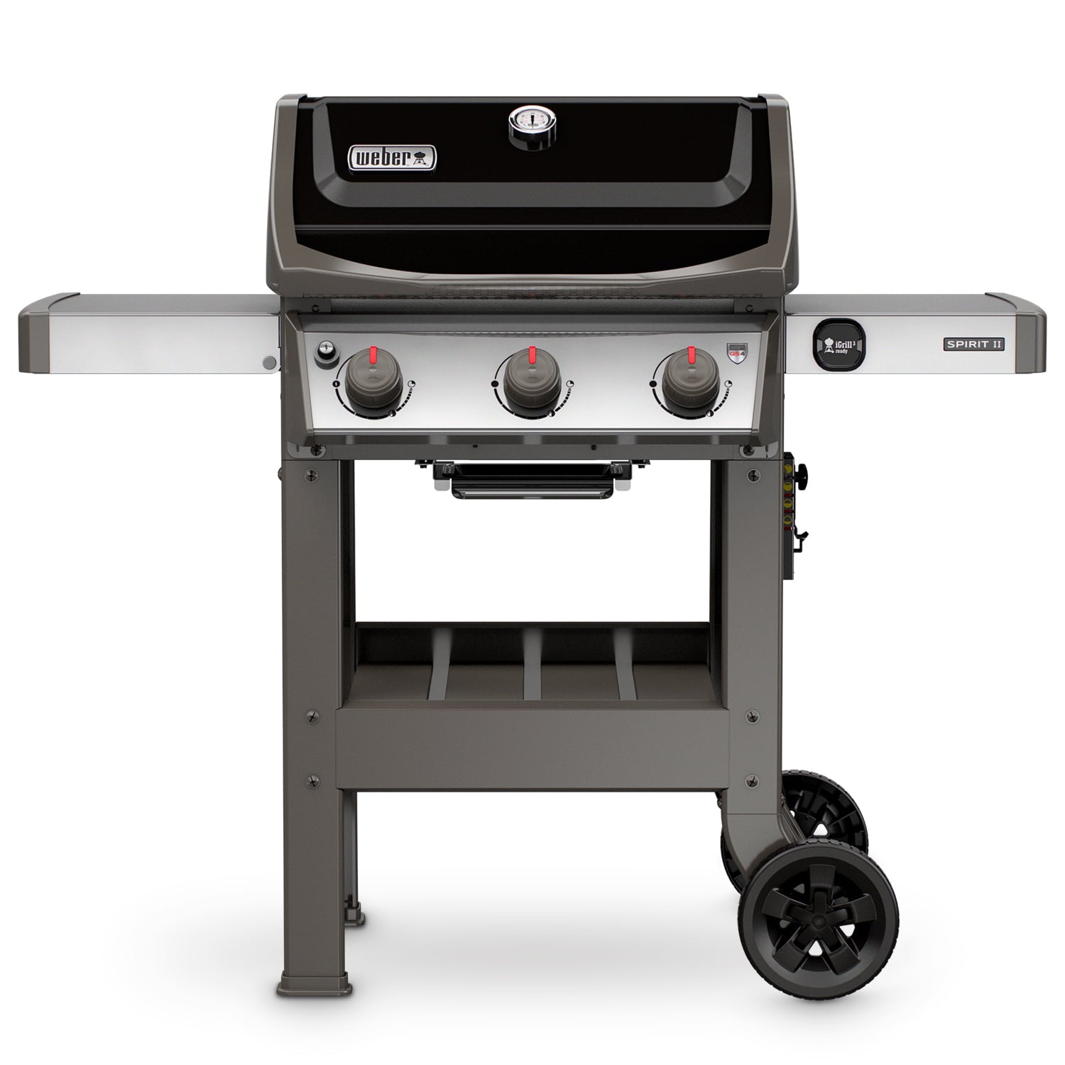 Spirit II E-310 Propane Gas Grill. Black