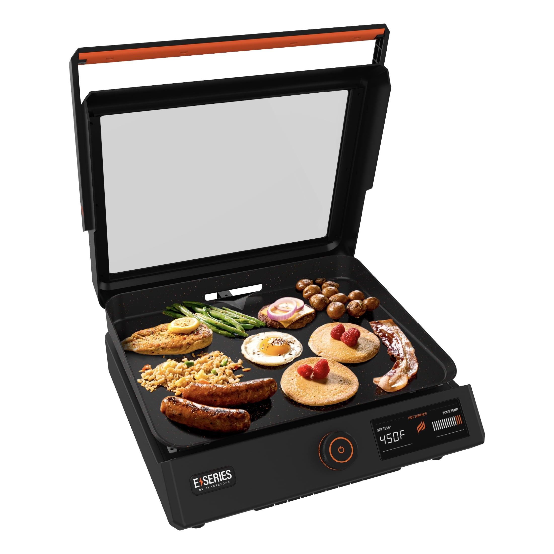 E-Series 17 Electric Tabletop Griddle with Hood
