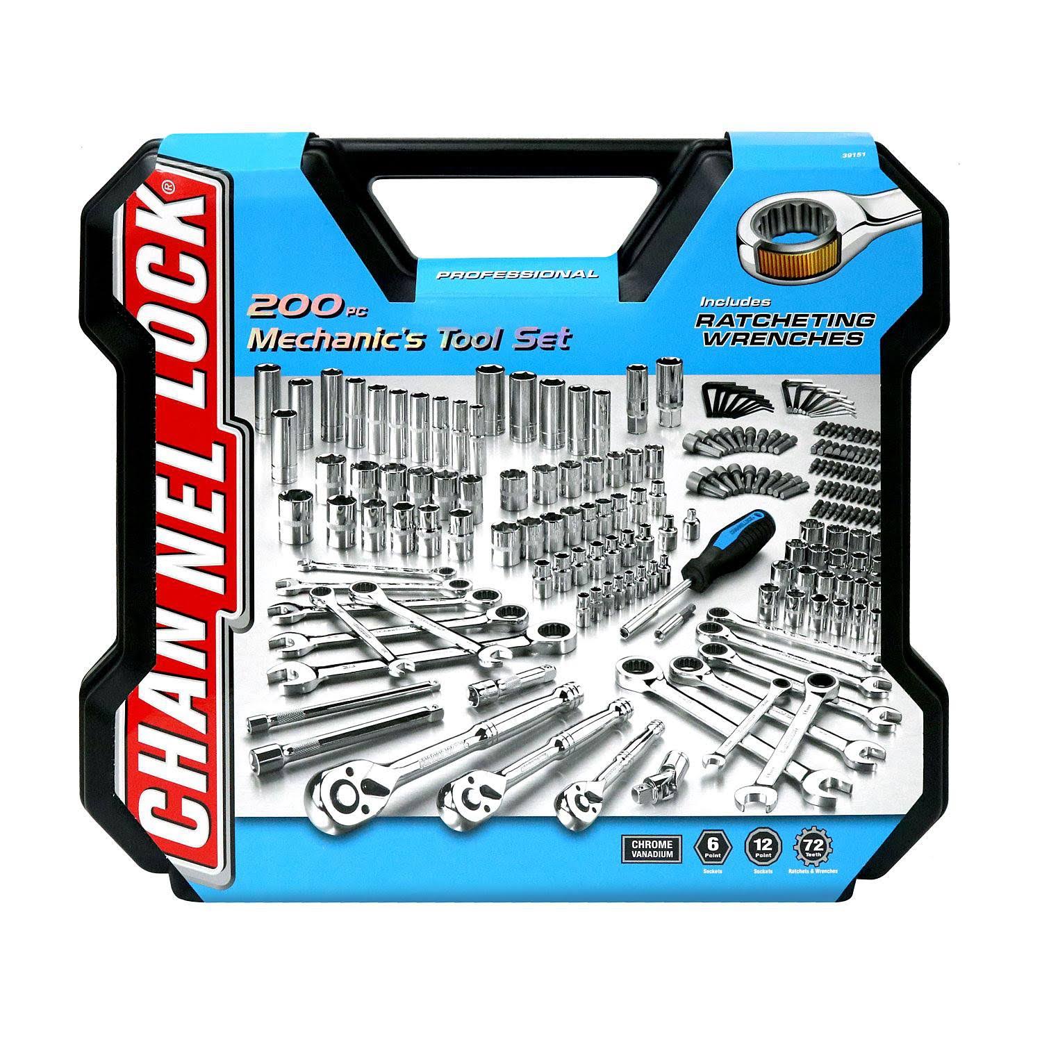 Channellock Mechanics Set (200 Pc.)