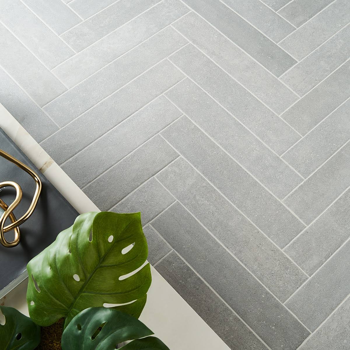 Ivy Hill Tile Texstone Gris 4x19 Matte Gray Porcelain Subway Tile, Backsplash, Wall and Floor
