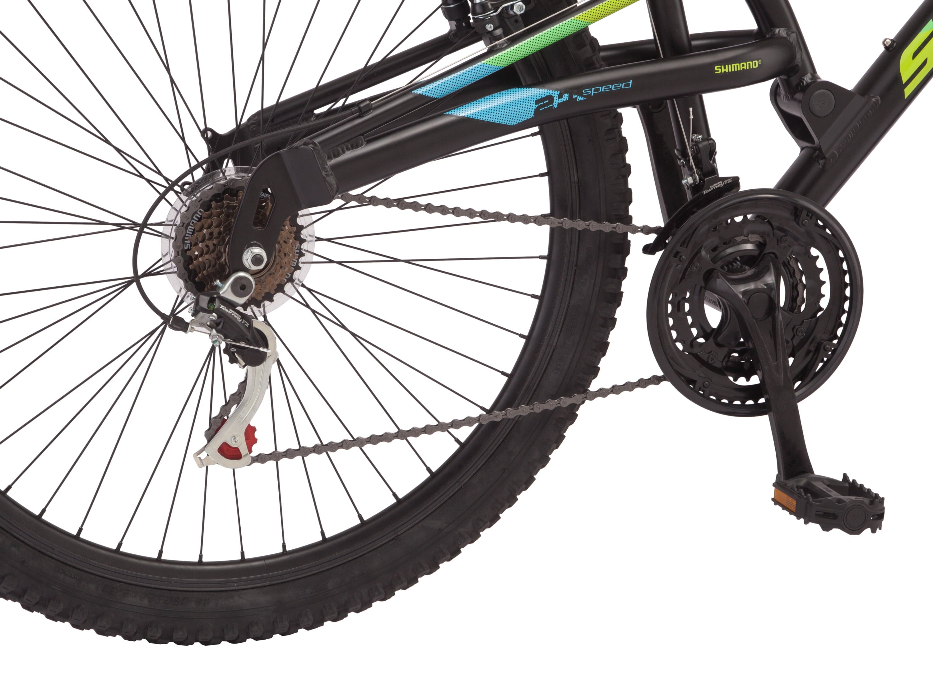 29-in. Knowles Mens Mountain Bike. Black. 21 Speeds