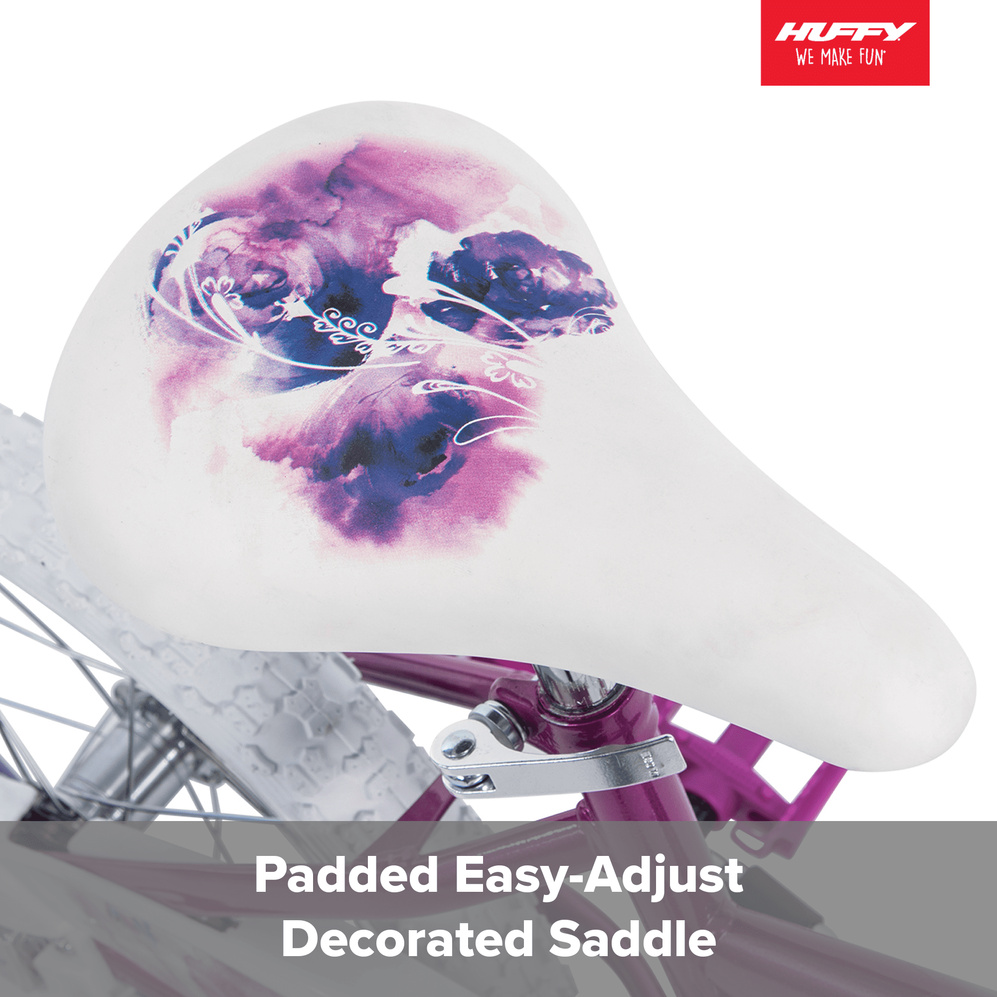 16 in. Sea Star Girl Kids Bike. Metallic Purple