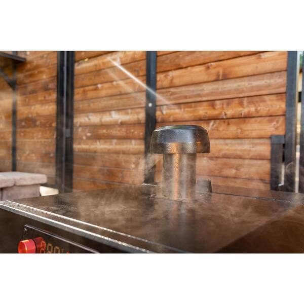 Oakford 1400 Pellet Grill Vertical Smoker in Black