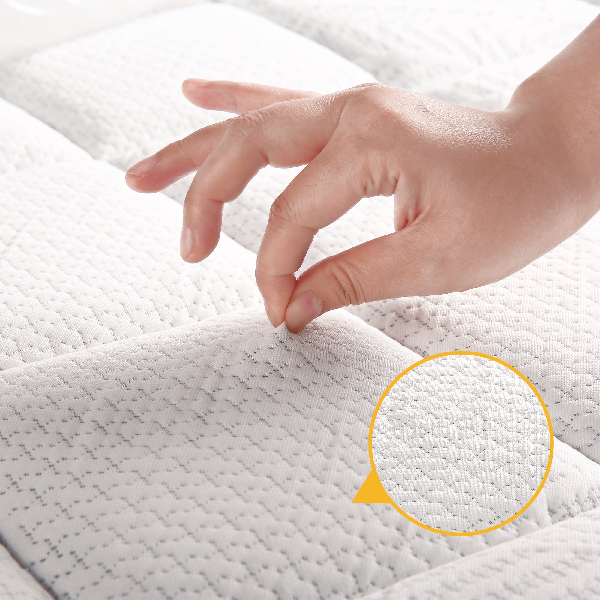 Size Mattress. Nisien 10 Inch Gel Memory Foam Hybrid Queen Mattress in a Box.Firm.Euro Top Bed Mattress for Cooler Sleep.100-Night Free Trial