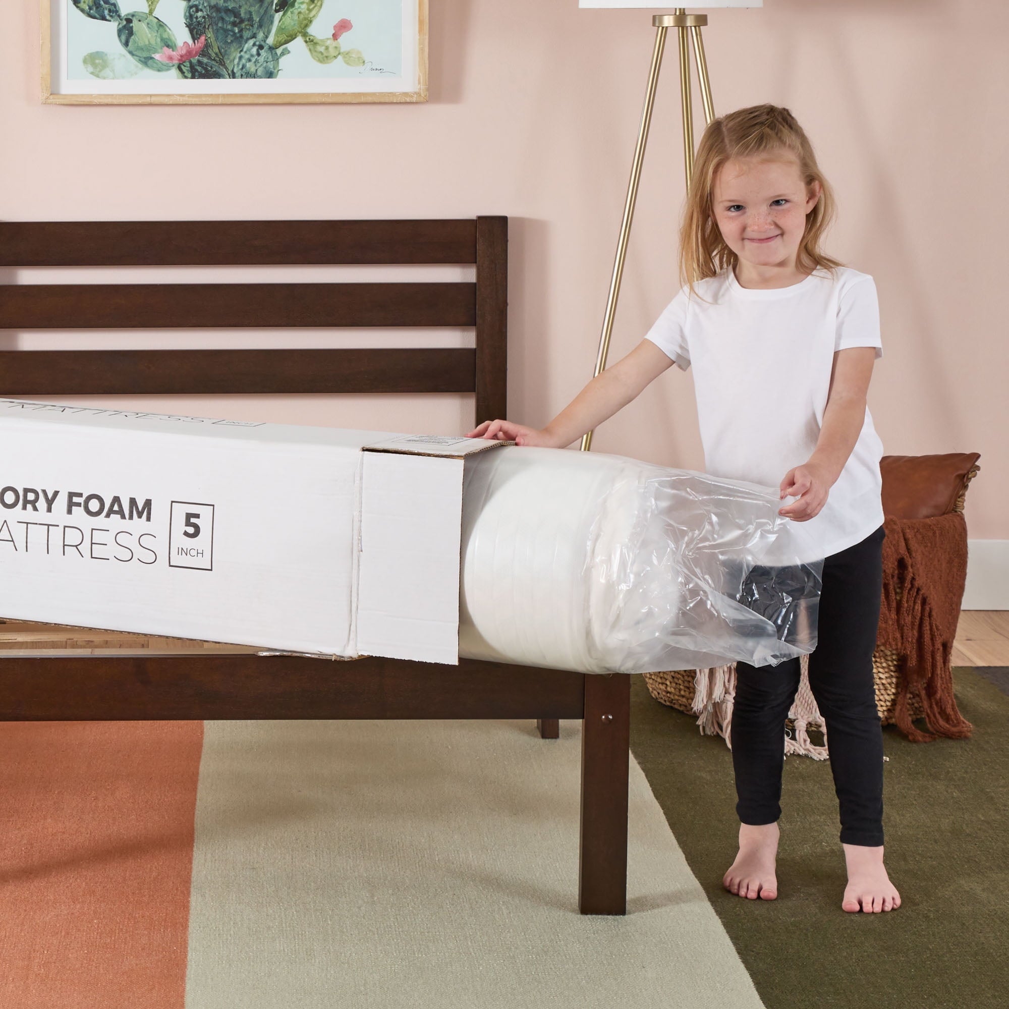 Haven 5 Gel Memory Foam Mattress. Twin-XL