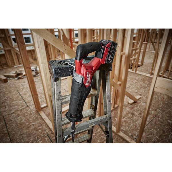 M18 FUEL 18V Lithium-Ion Brushless Cordless SAWZALL Reciprocating Saw Kit W/M18 FUEL 1/2 in. Hammer Drill
