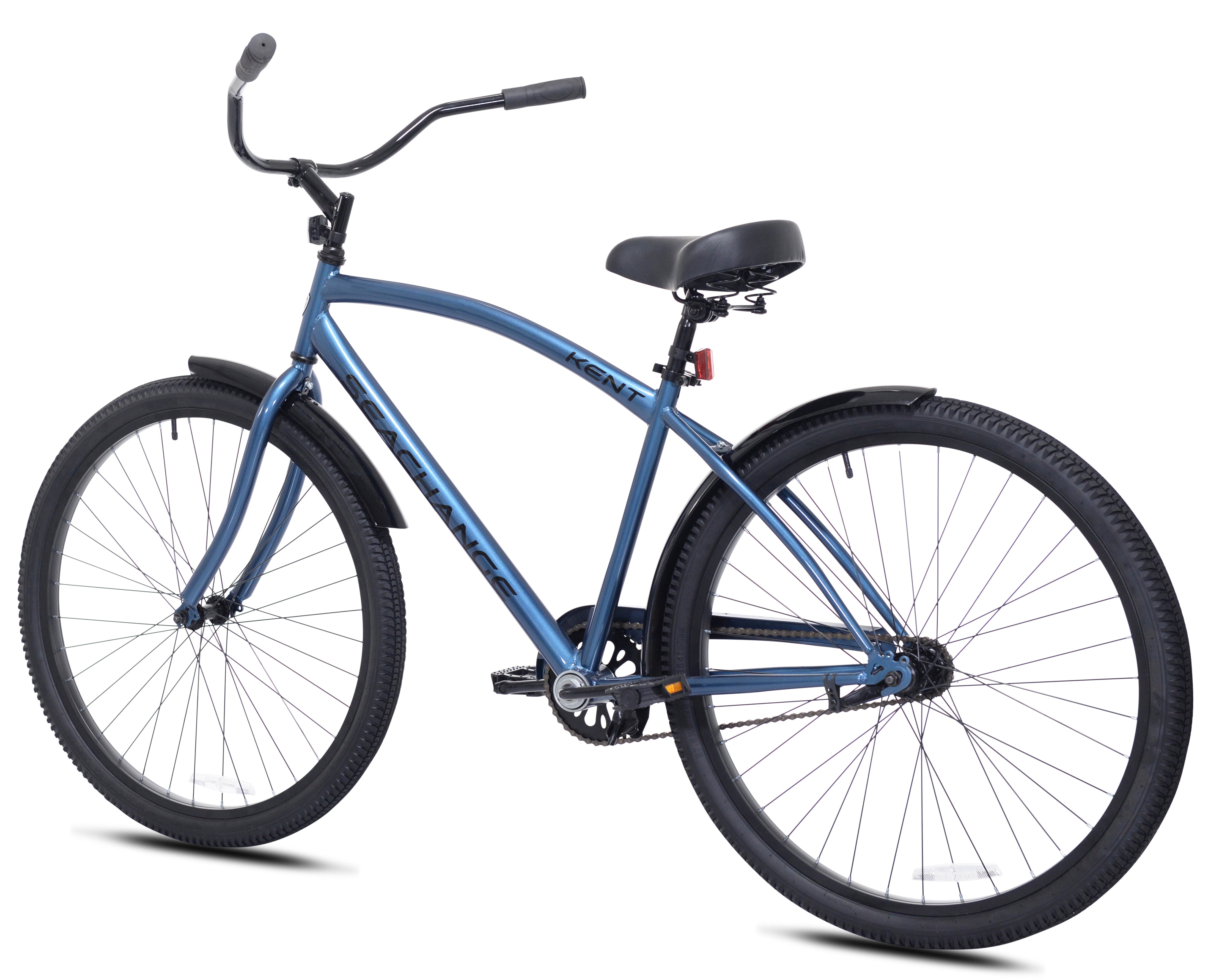 Bicycles 27.5 in Male Sea Change Beach Cruiser Bike. Metallic Blue