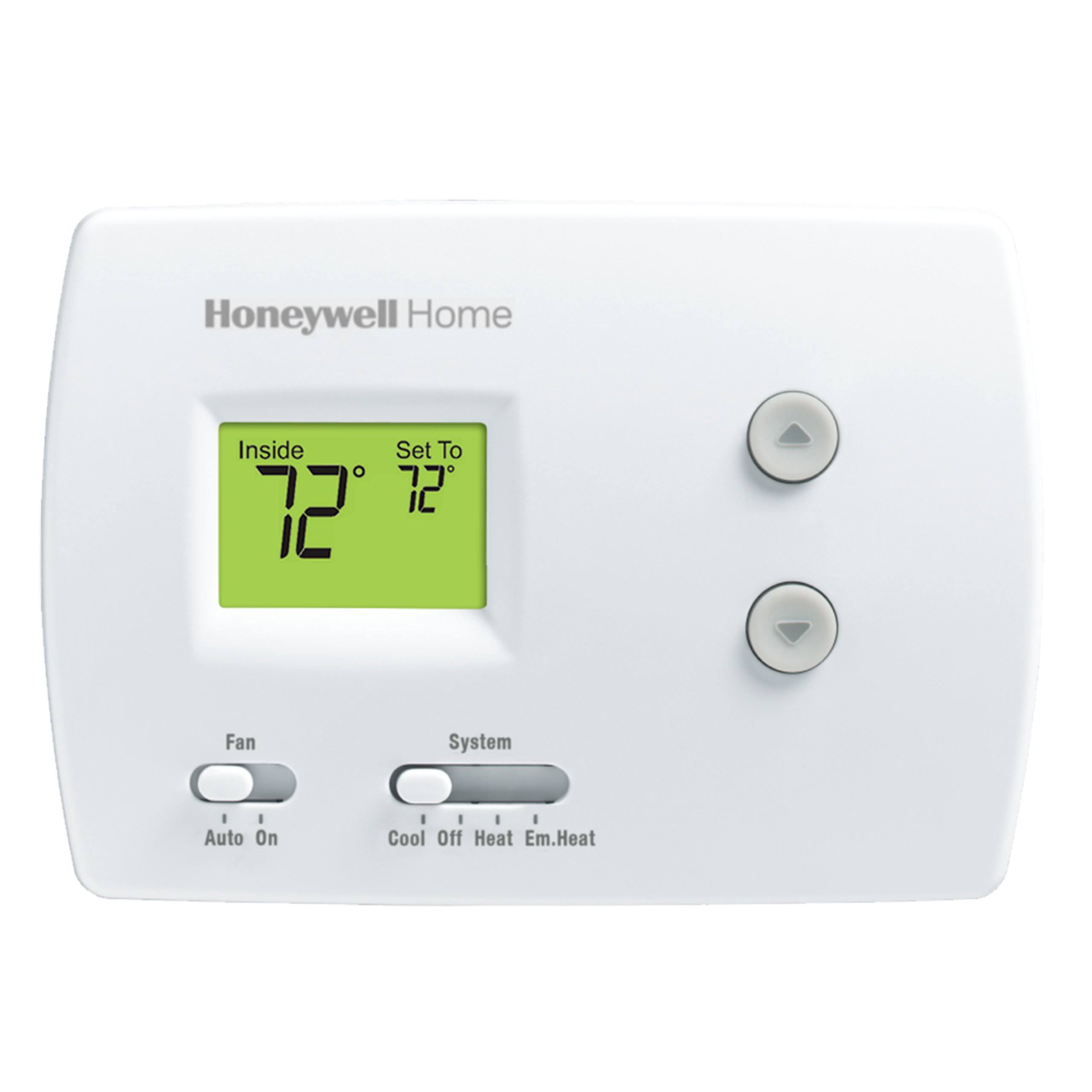 Honeywell Pro 3000 Digital Thermostat TH3210D1004 Non-Programmable