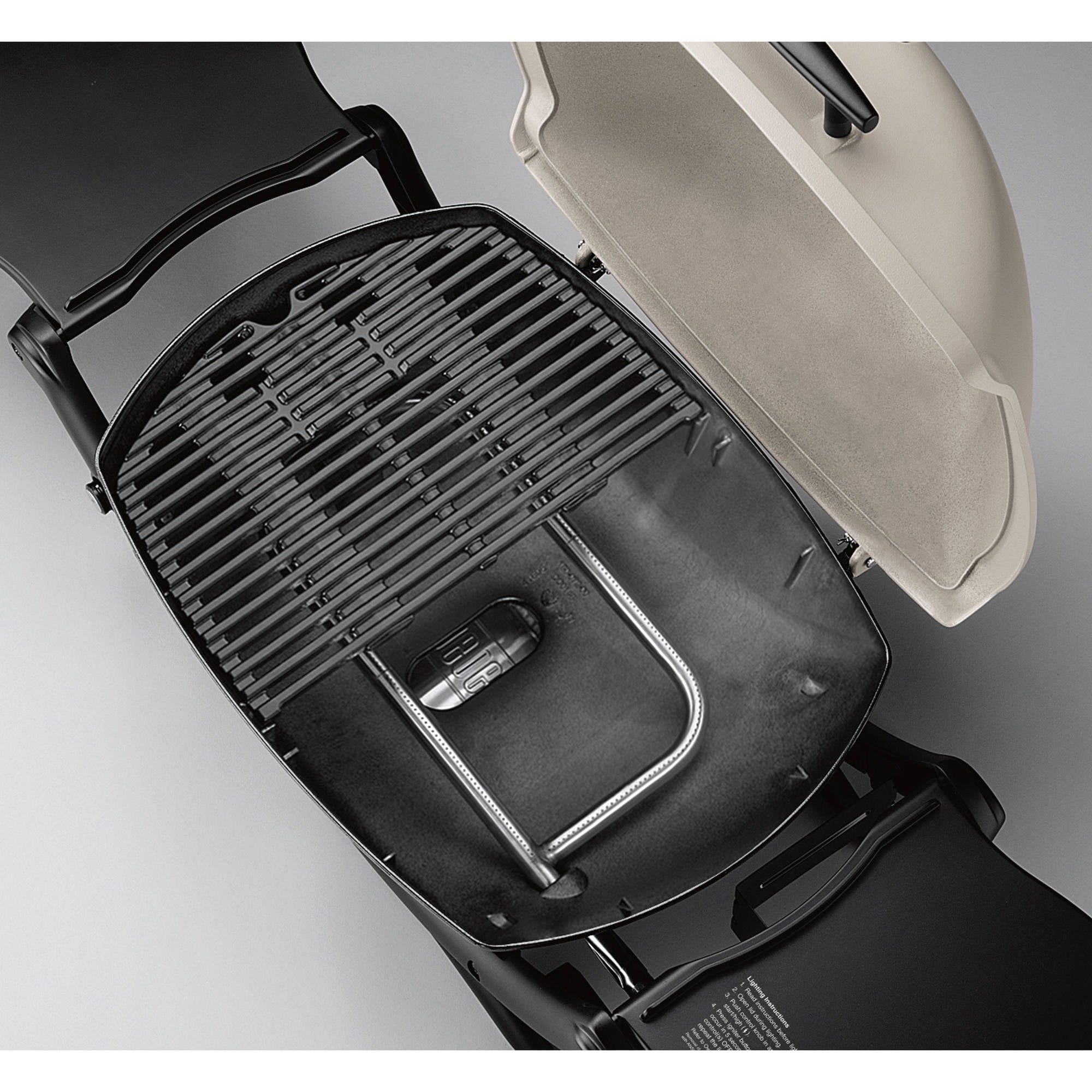 Q 2200 1-Burner Portable Gas Grill. Titanium