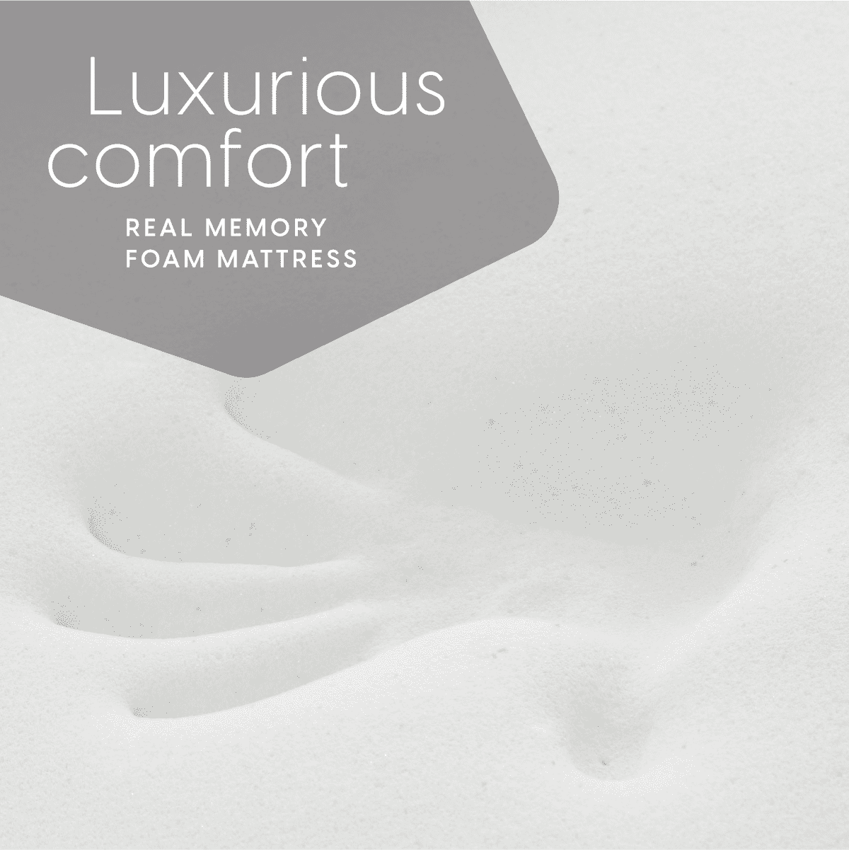 Memory Foam Futon Mattress Full Size (Frame Not Included. Black)