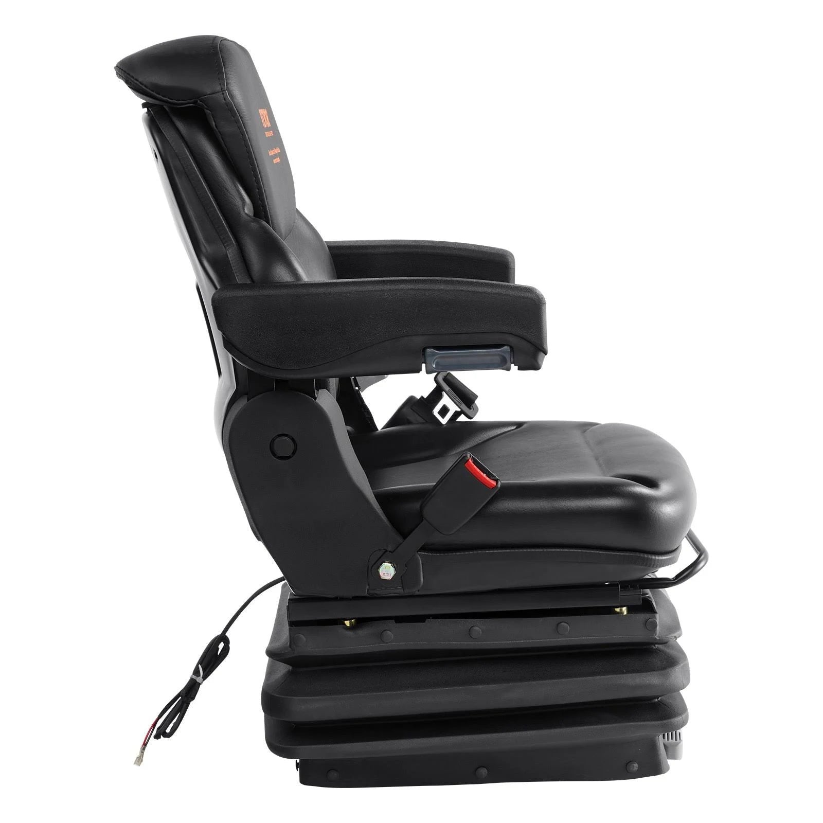 VEVOR Universal Tractor Seat Suspension Fold Down Forklift Seat with Adjustable Angle Back CCZYJZKFSAQDKKFORV0 - MadeInUSA