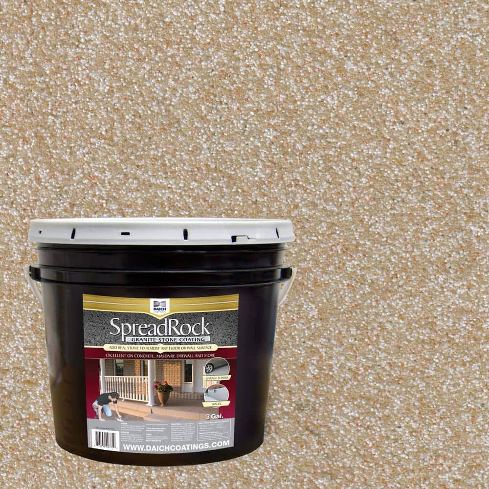 SpreadRock Granite Stone Coating 3-Gal Sandstone Interior/Exterior