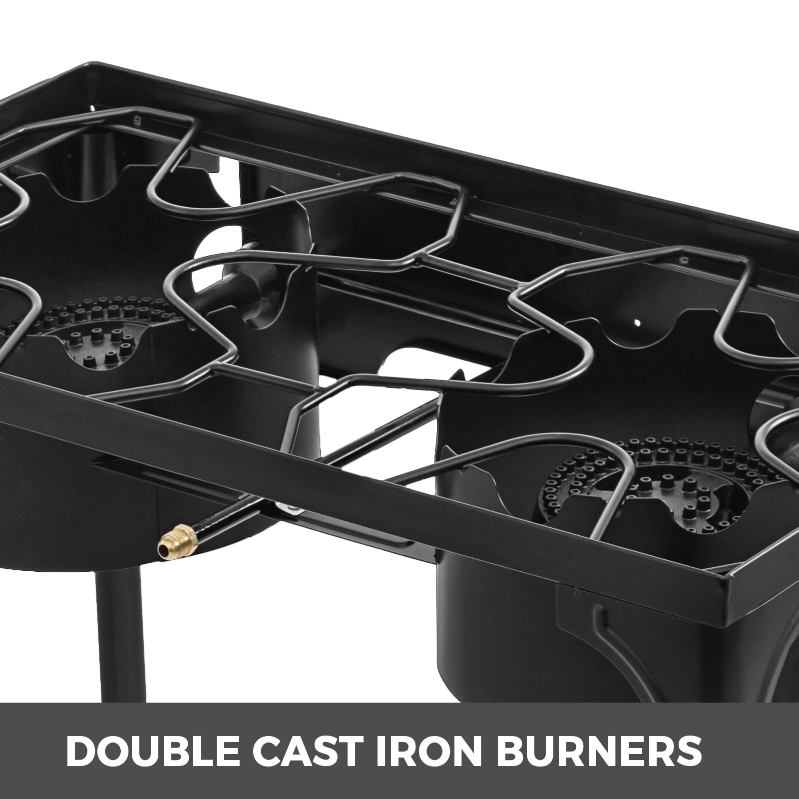 32 x 17 Flat Top Griddle Grill & Propane Fueled.150000 BTU 2 Burners Stove Stainless Steel with 4 Spatula & Scraper Outdoor Griddle Station for Camping