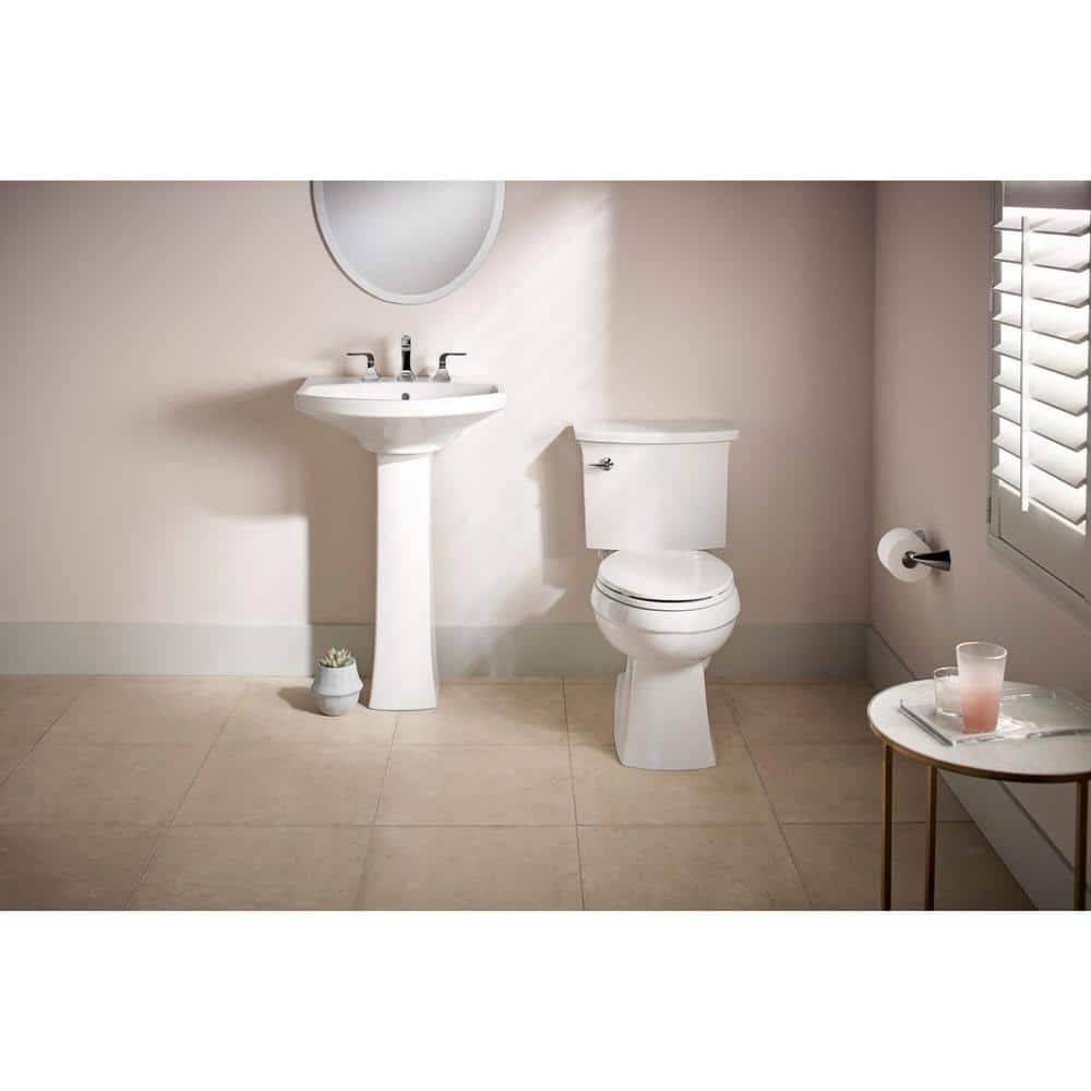 Elmbrook Pedestal in White R5334-0