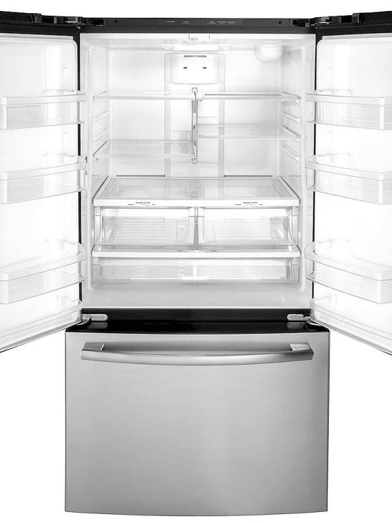 2025 GE � 27.0 Cu. Ft. French Door Refrigerator with Internal Water Dispenser � Stainless Steel