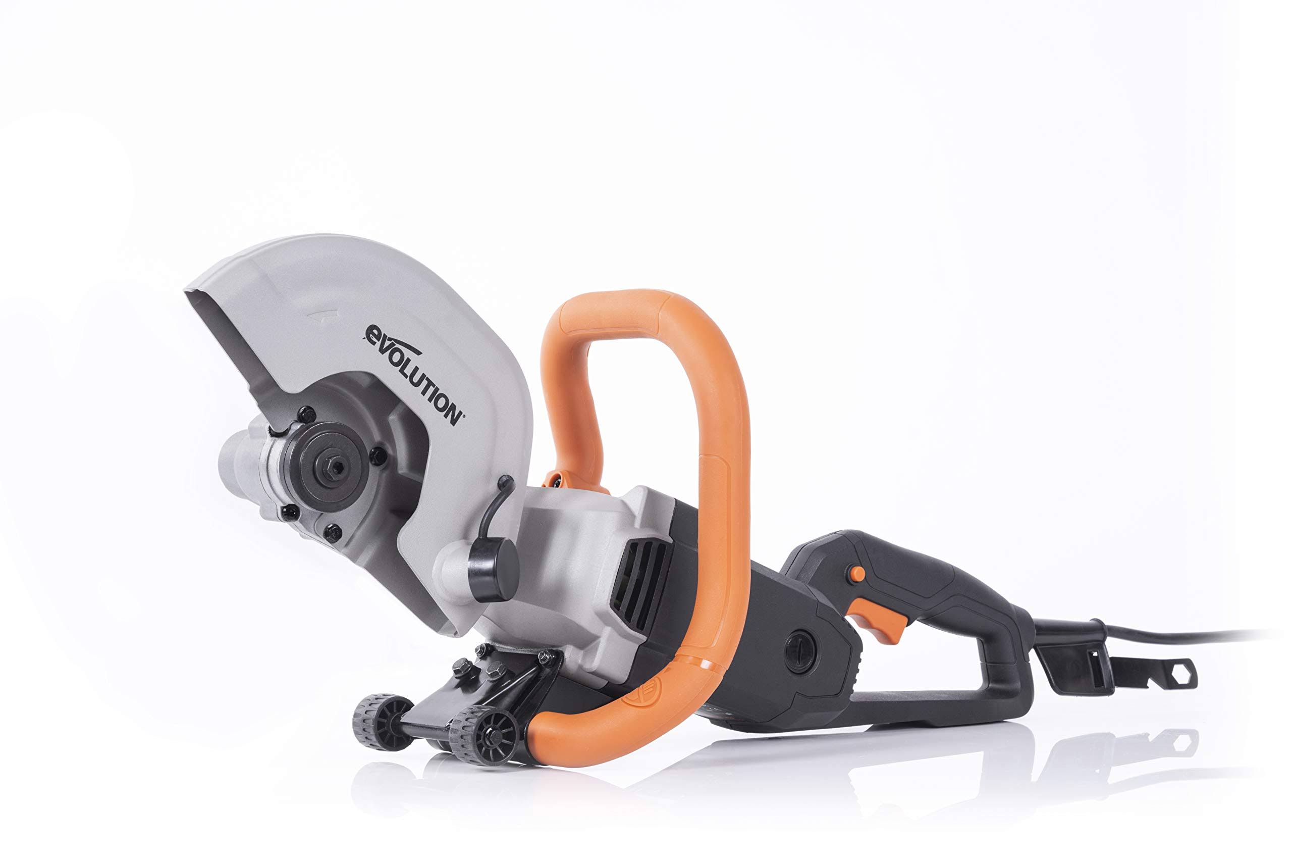 Evolution R230DCT 9 in. Electric Concrete Cut-Off Saw, Demo Saw, Disc Cutter (Optional Blades)