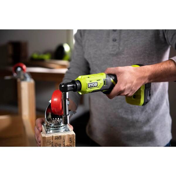 ONE+ 18V Cordless 4-Tool Combo Kit with 4.0 Ah Battery. 1.5 Ah Battery. Charger. and Bag