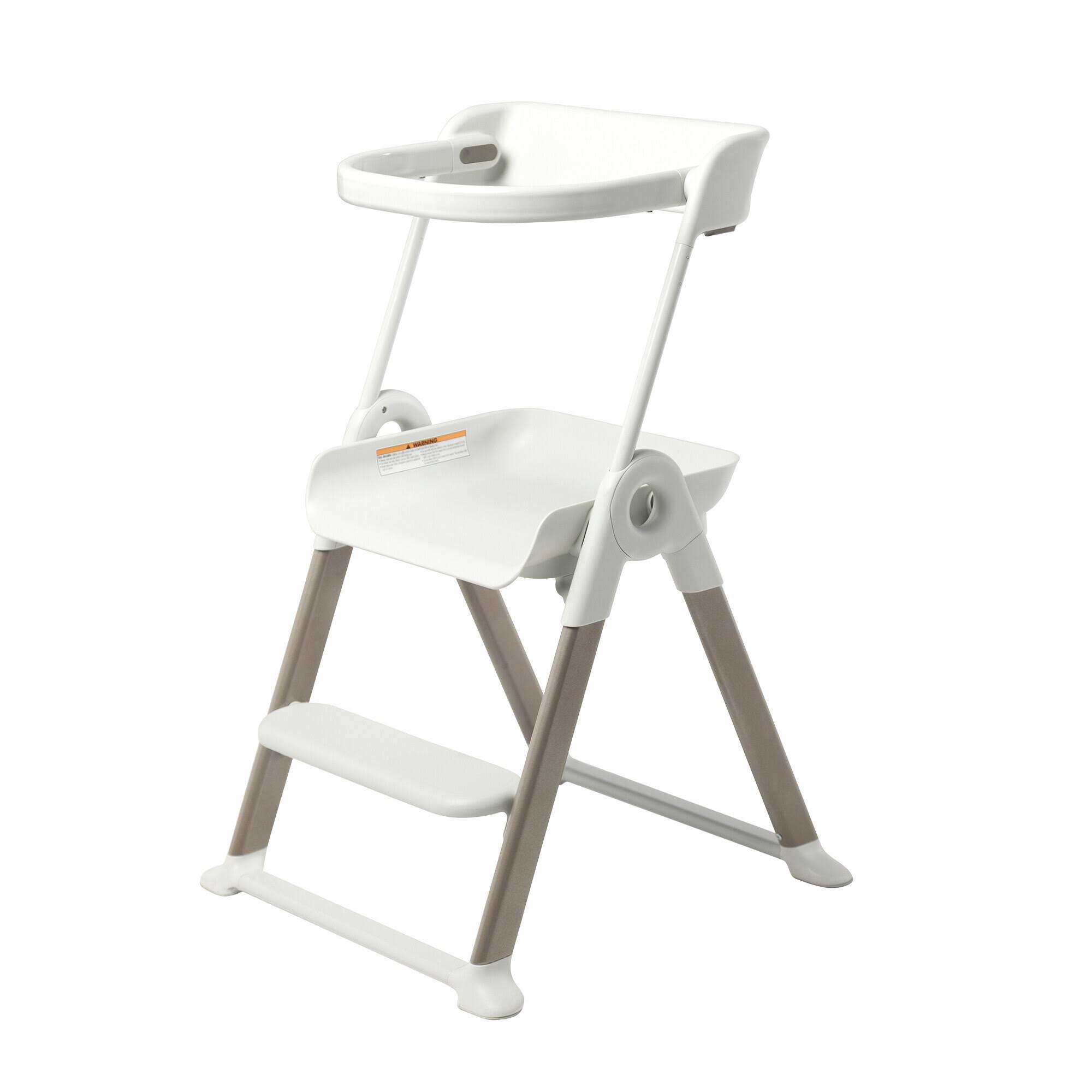 Boon Pivot Toddler Tower Step Stool - White