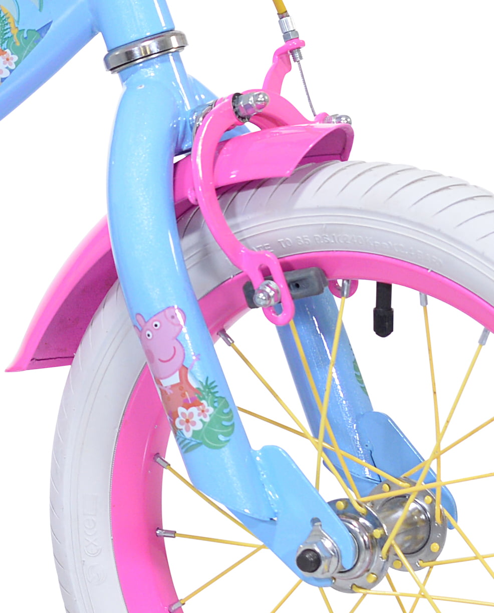 Bicycles 14 Peppa Pig Sunshine Vibes Girls Bicycle. Blue and Pink