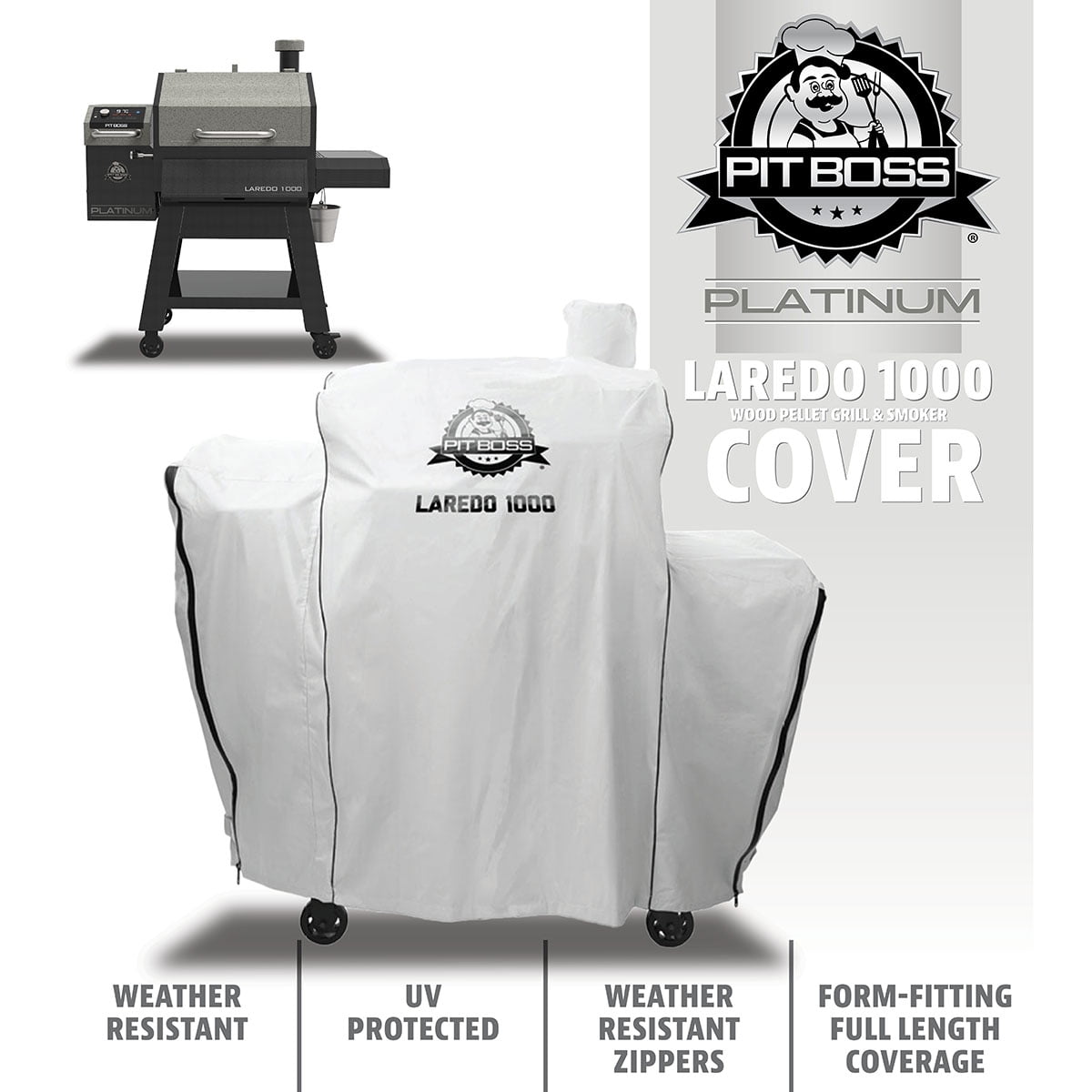 Boss Platinum Laredo 1000 Grill Cover
