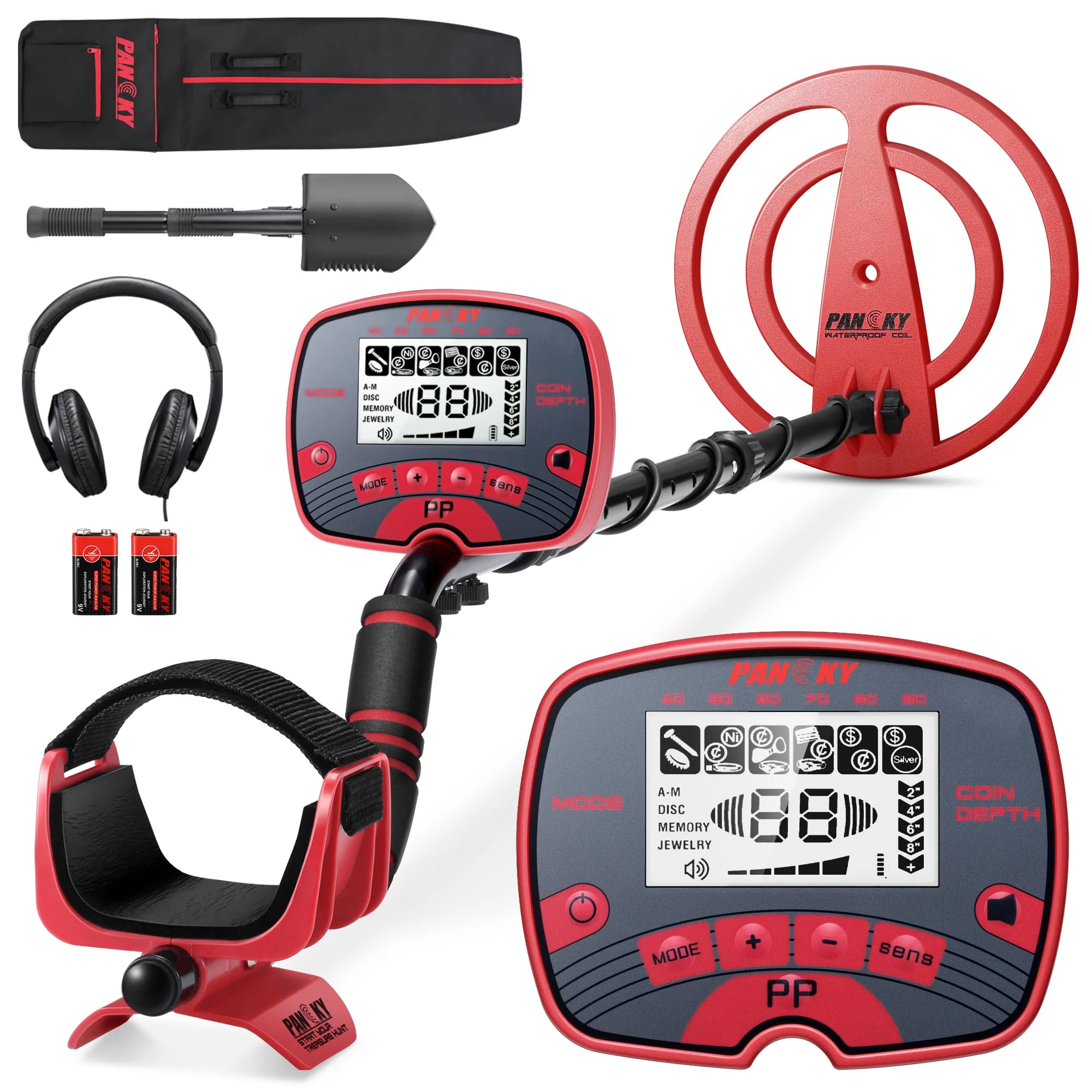 PANCKY Professional Higher Accuracy Metal Detector