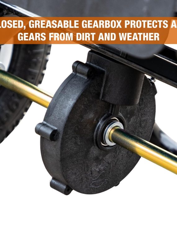 Multi-Purpose Walk Behind Push Spreader 3039632R Grounds Keeper. 100 Pound Capacity. Multi Use Tool for Grass Seed. Salt. De-Icer. Fertilizer and Seeds � Spreader