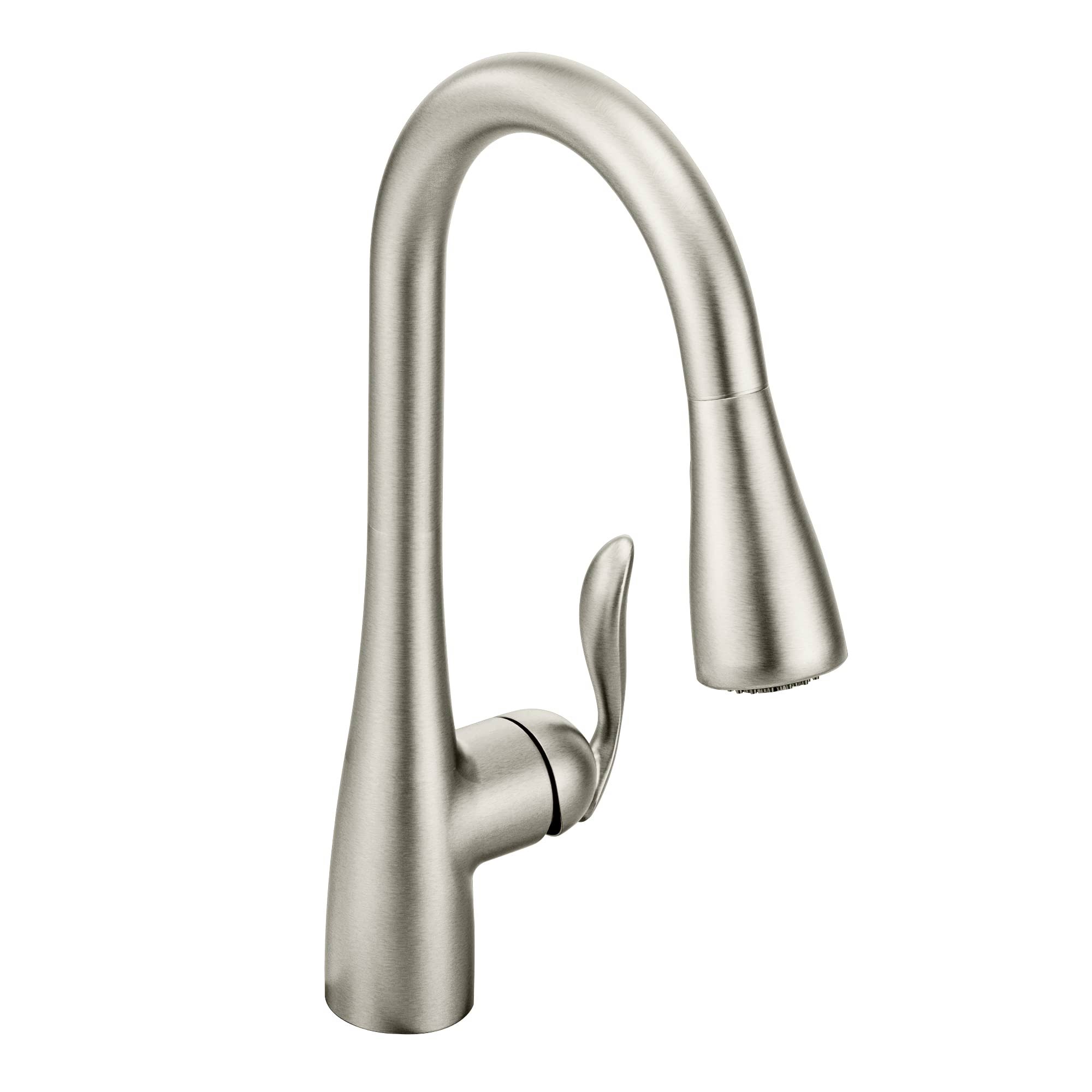 Moen 7594SRS Arbor One Handle High Arc Pulldown Kitchen Faucet, Stainless Steel