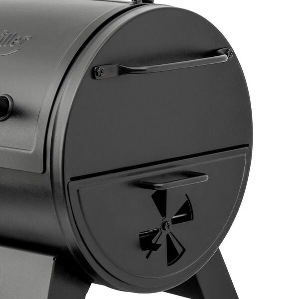 Portable Charcoal Grill or Side Fire Box in Black