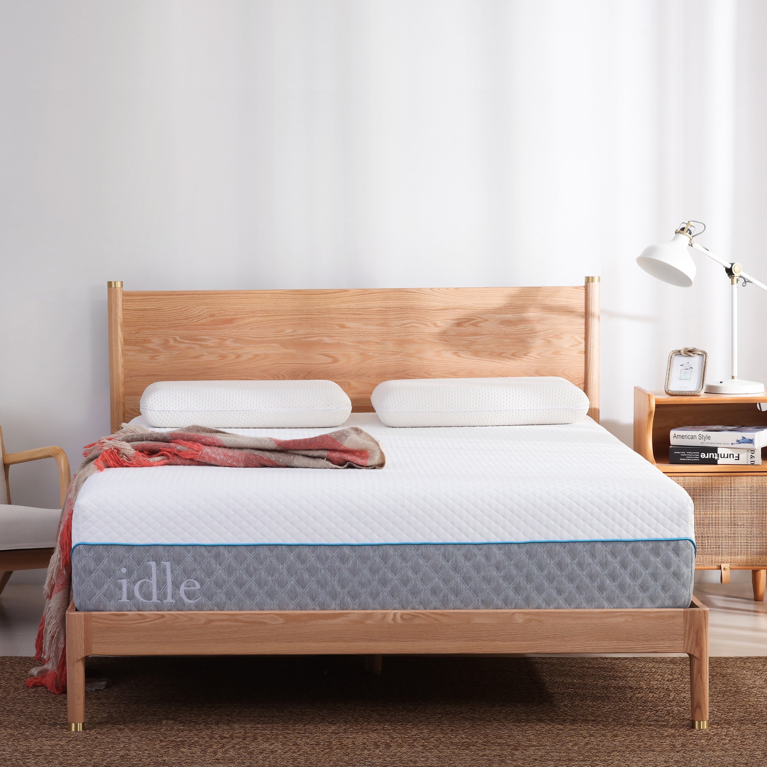 12 inch Gel Memory Foam Mattress. Twin Size Mattress in a Box. Medium