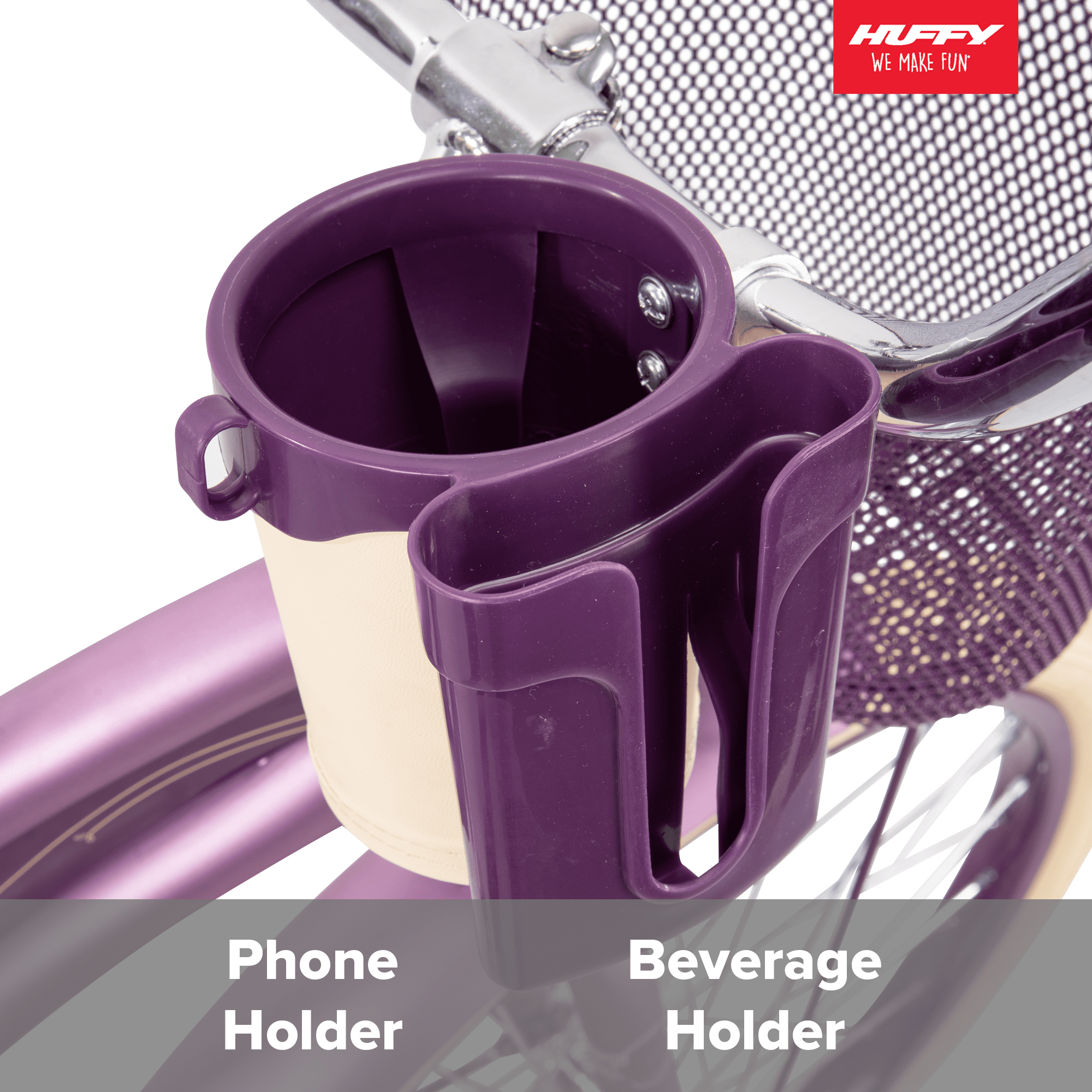 24 Nel Lusso Girls' Cruiser Bike. Purple Satin