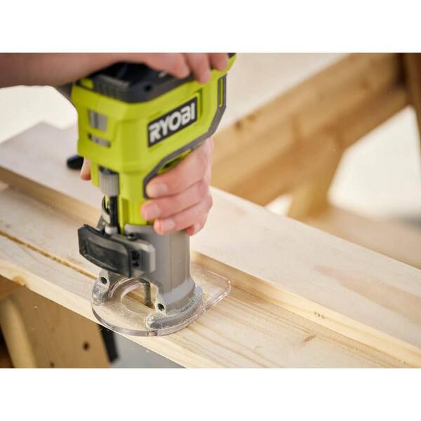 ONE+ 18V Cordless 2-Tool Combo Kit with Compact Fixed Base Router and 5 in. Random Orbit Sander (Tools Only)