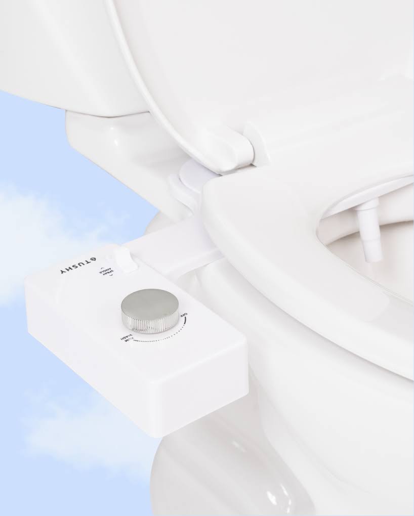 Tushy Classic 3.0 Bidet Toilet Seat Attachment Adjustable Water Pressure Nozzle