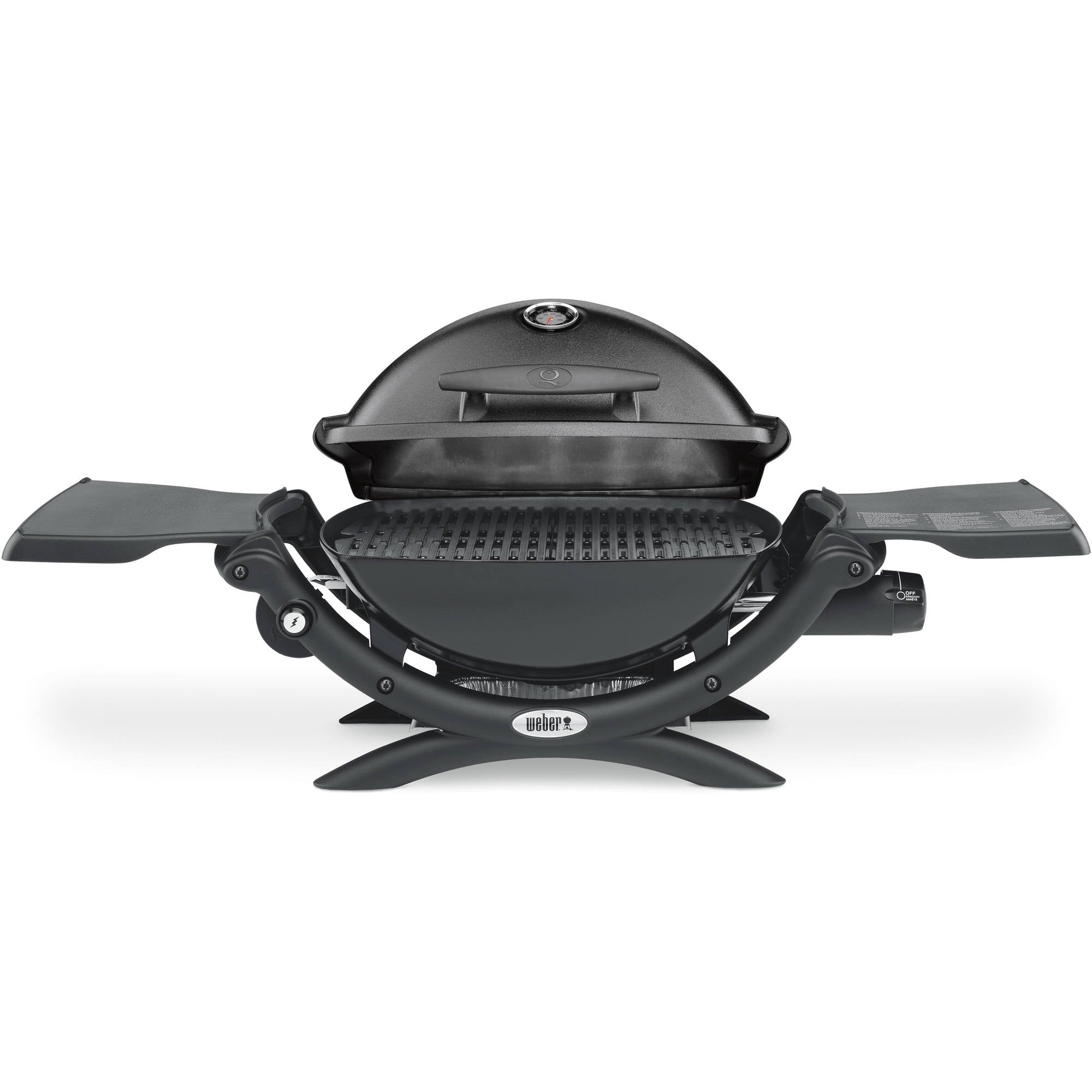 Q 1200 Portable Gas Grill. Black