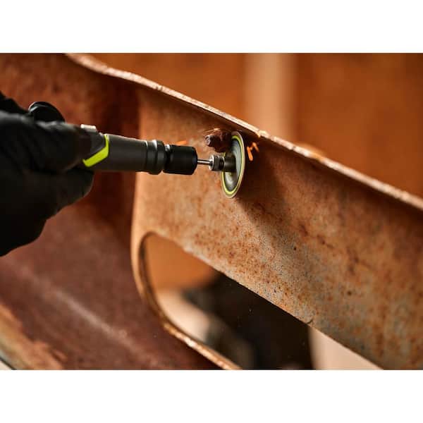 ONE+ 18V Cordless 2- Tool Combo Kit with Rotary Tool Station. Dual Temperature Glue Gun. 2.0 Ah Battery and Charger