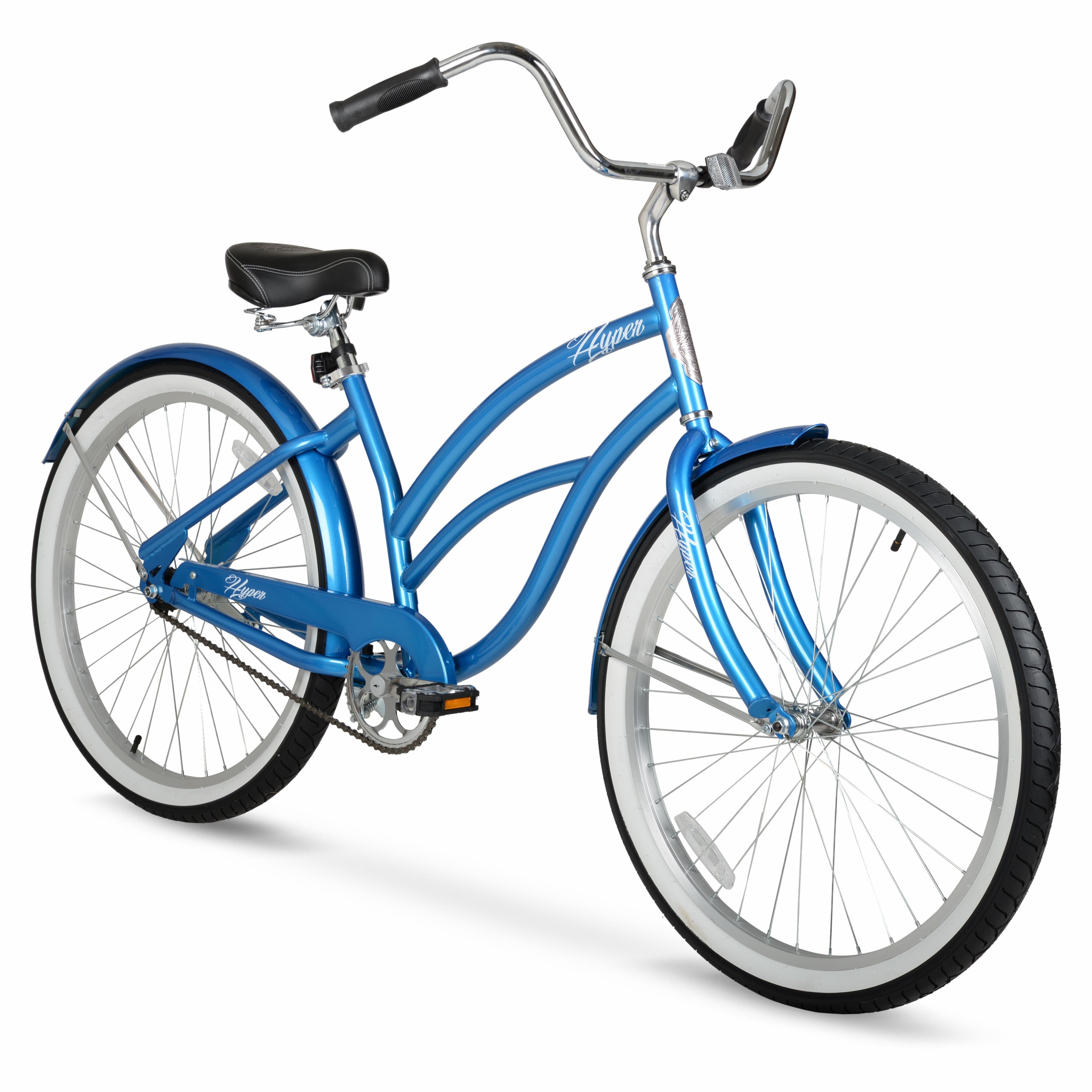 Bicycle Women's 26 In. Beach Cruiser. Metallic Blue