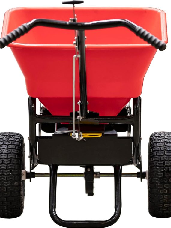Multi-Purpose Walk Behind Push Spreader 3039632R Grounds Keeper. 100 Pound Capacity. Multi Use Tool for Grass Seed. Salt. De-Icer. Fertilizer and Seeds � Spreader