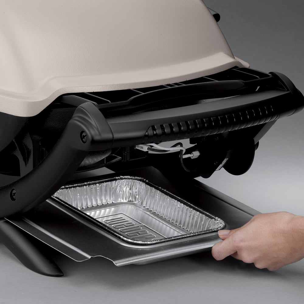 Q 2200 1-Burner Portable Gas Grill. Titanium