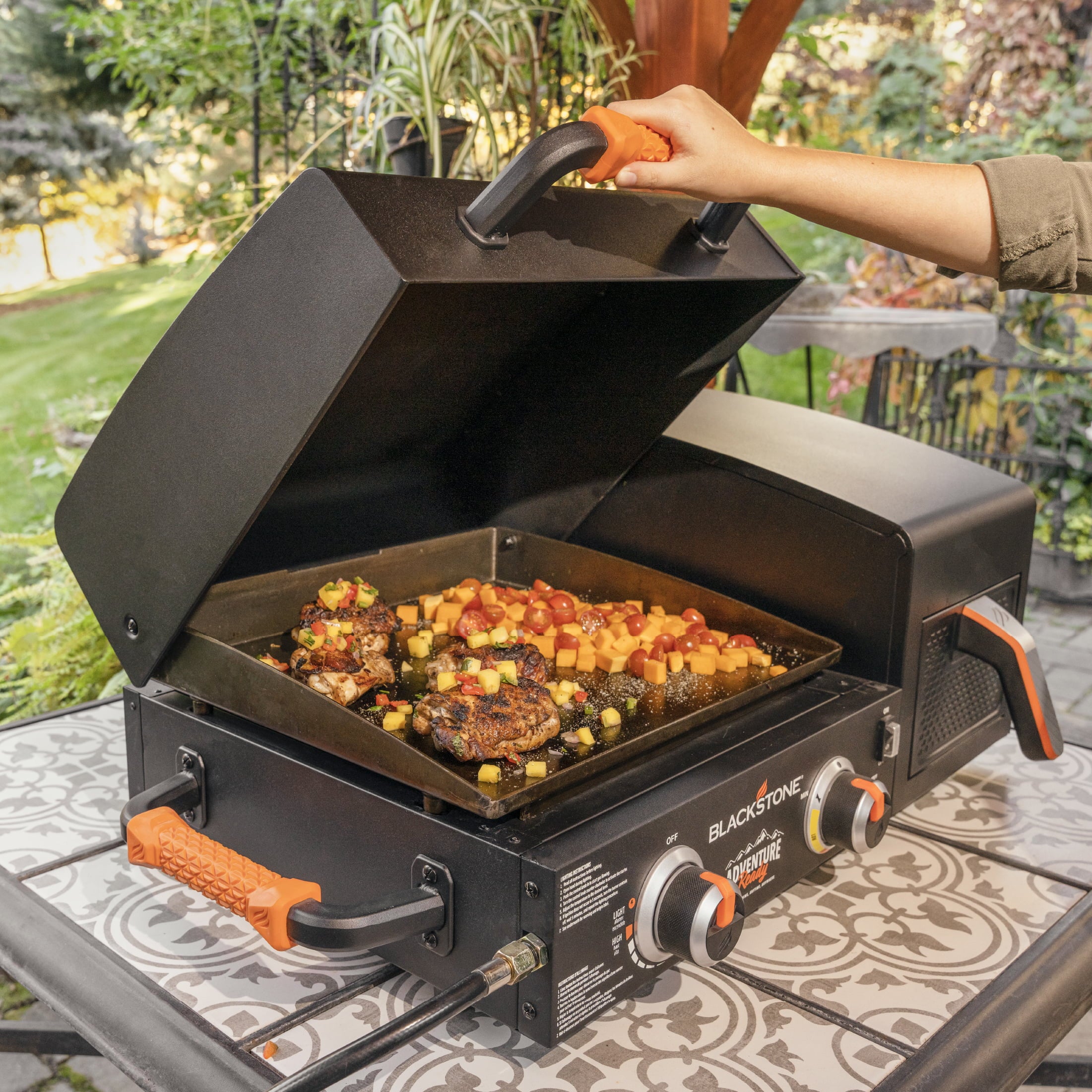 Adventure Ready 17 Griddle with Electric Air Fryer