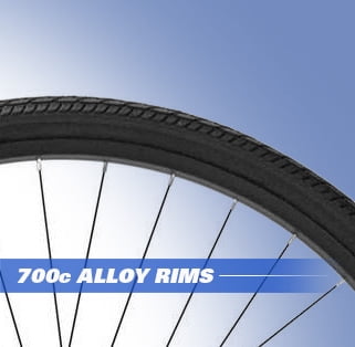 700c Thruster Fixie Men's Bike. Blue