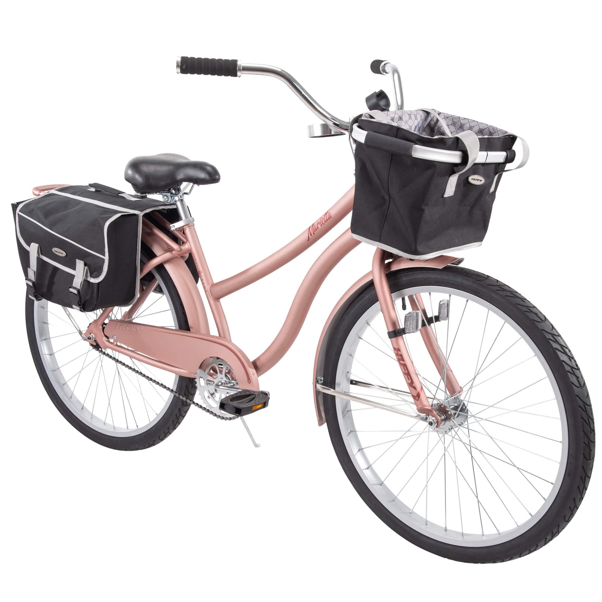 26 Marietta Womens Comfort Cruiser Bike. Rose Gold