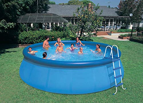 Intex 18 Feet x 48 Inch Inflatable Above Ground Swimming Pool Set
